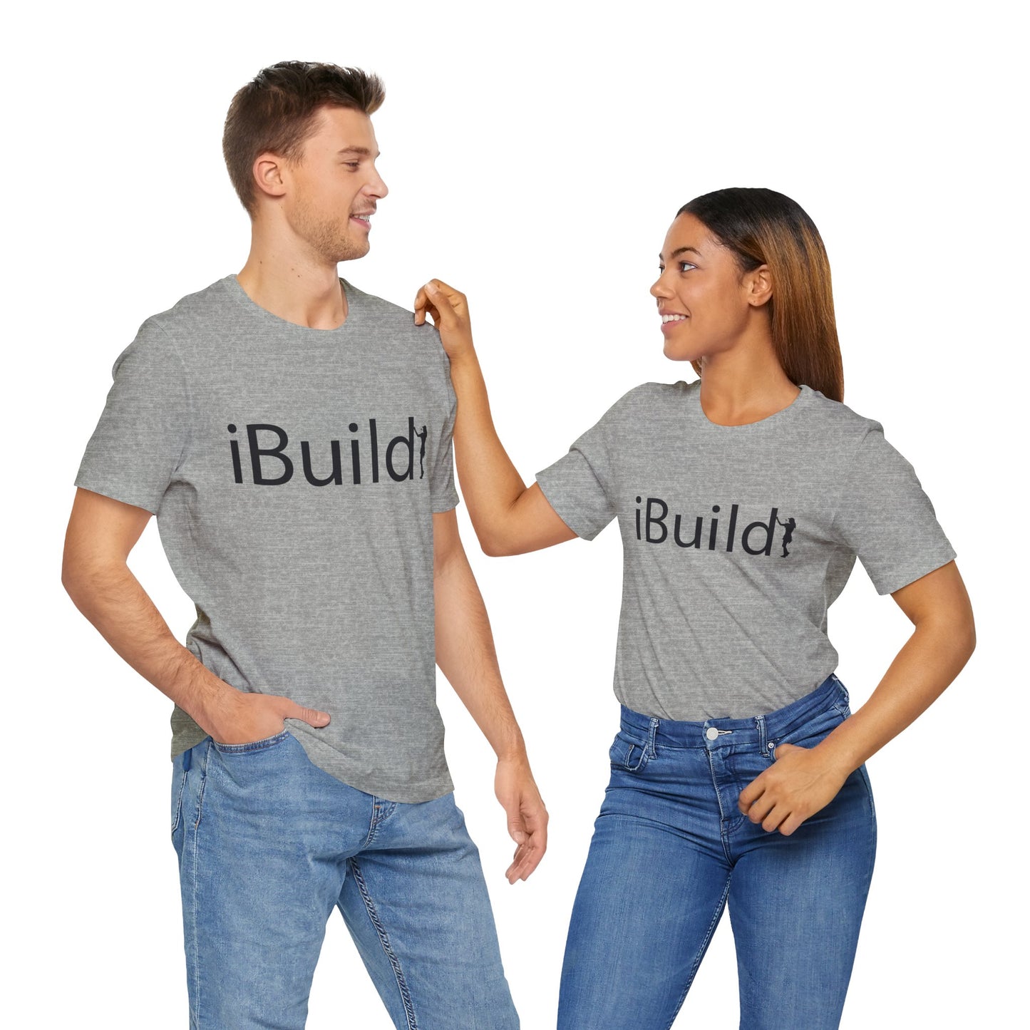 iBuild Short Sleeve Tee (Black Print)