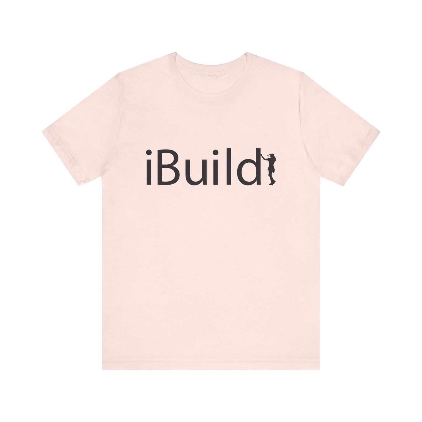 iBuild Short Sleeve Tee (Black Print)