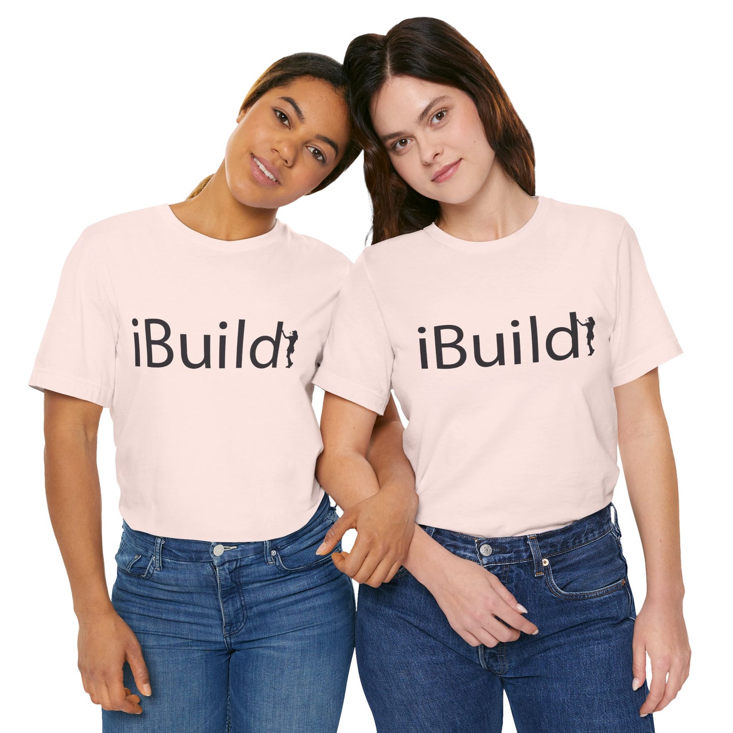 iBuild Short Sleeve Tee (Black Print)