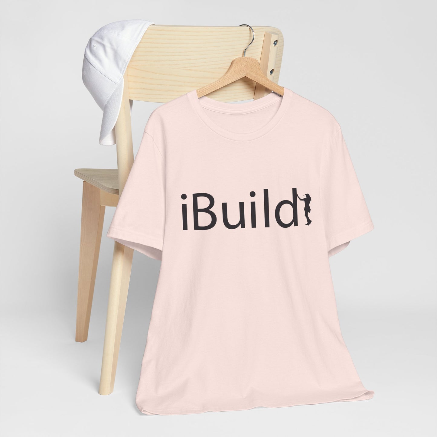 iBuild Short Sleeve Tee (Black Print)