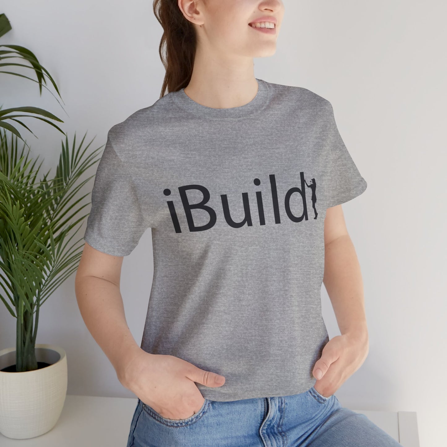 iBuild Short Sleeve Tee (Black Print)