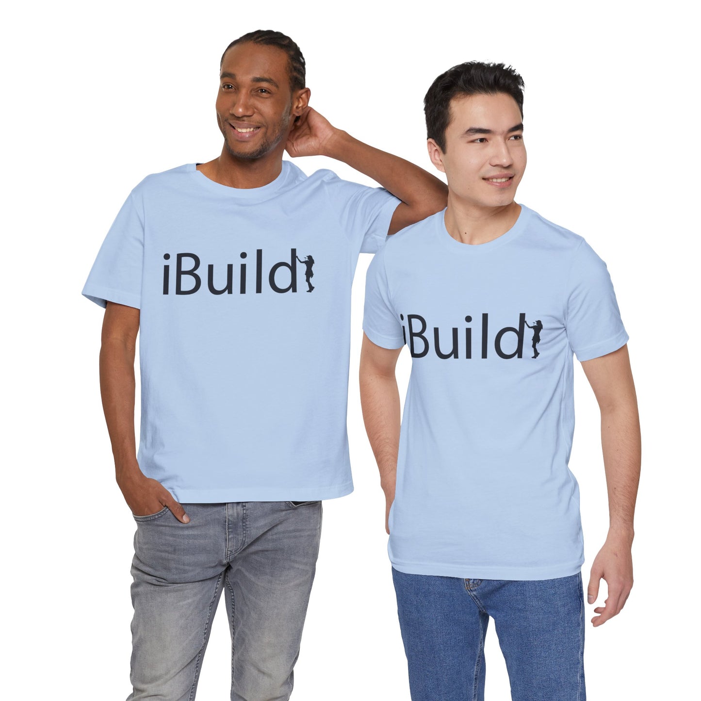 iBuild Short Sleeve Tee (Black Print)