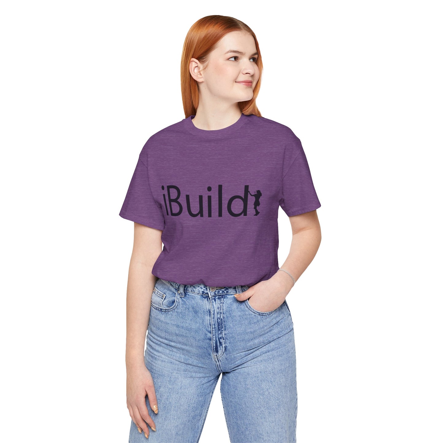 iBuild Short Sleeve Tee (Black Print)