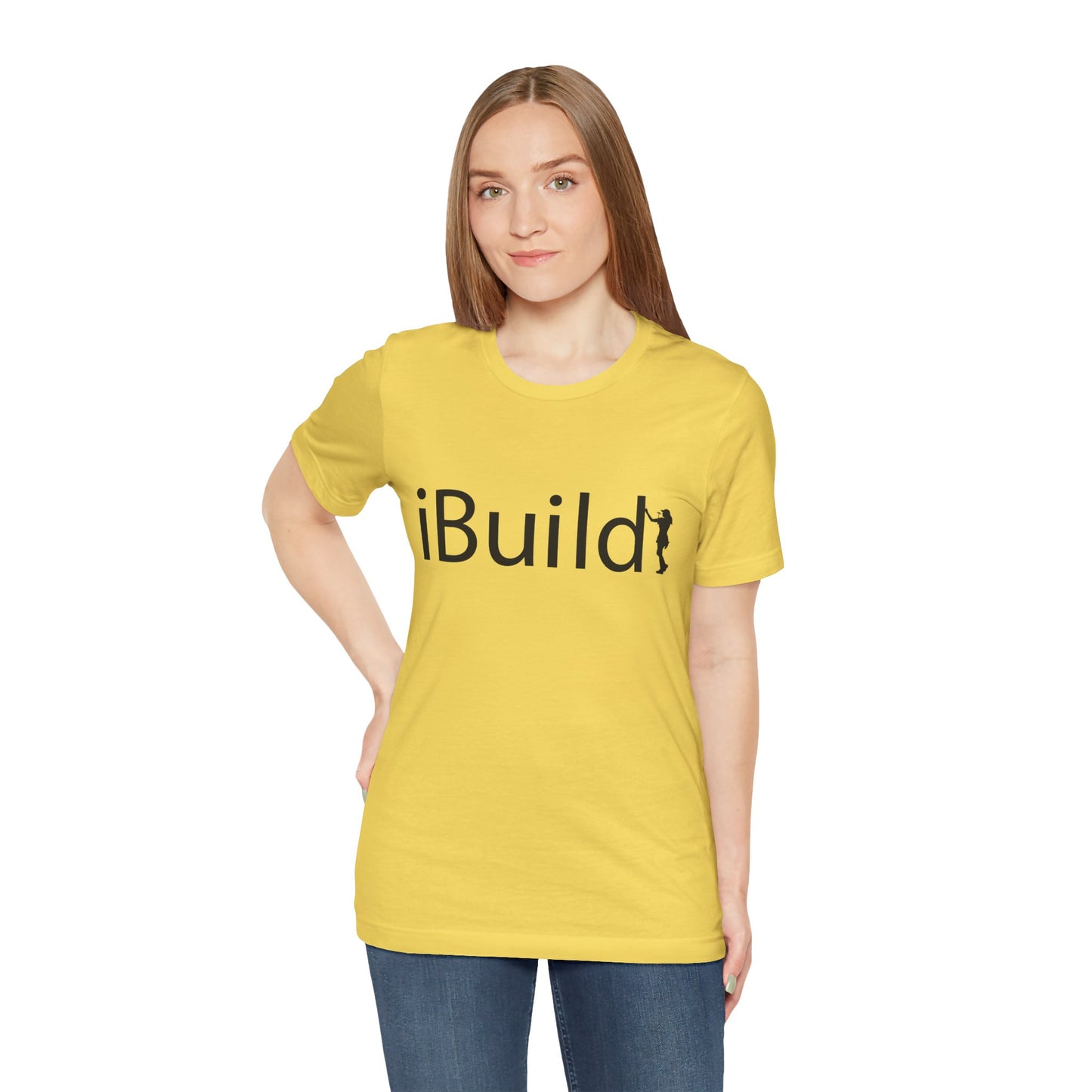 iBuild Short Sleeve Tee (Black Print)