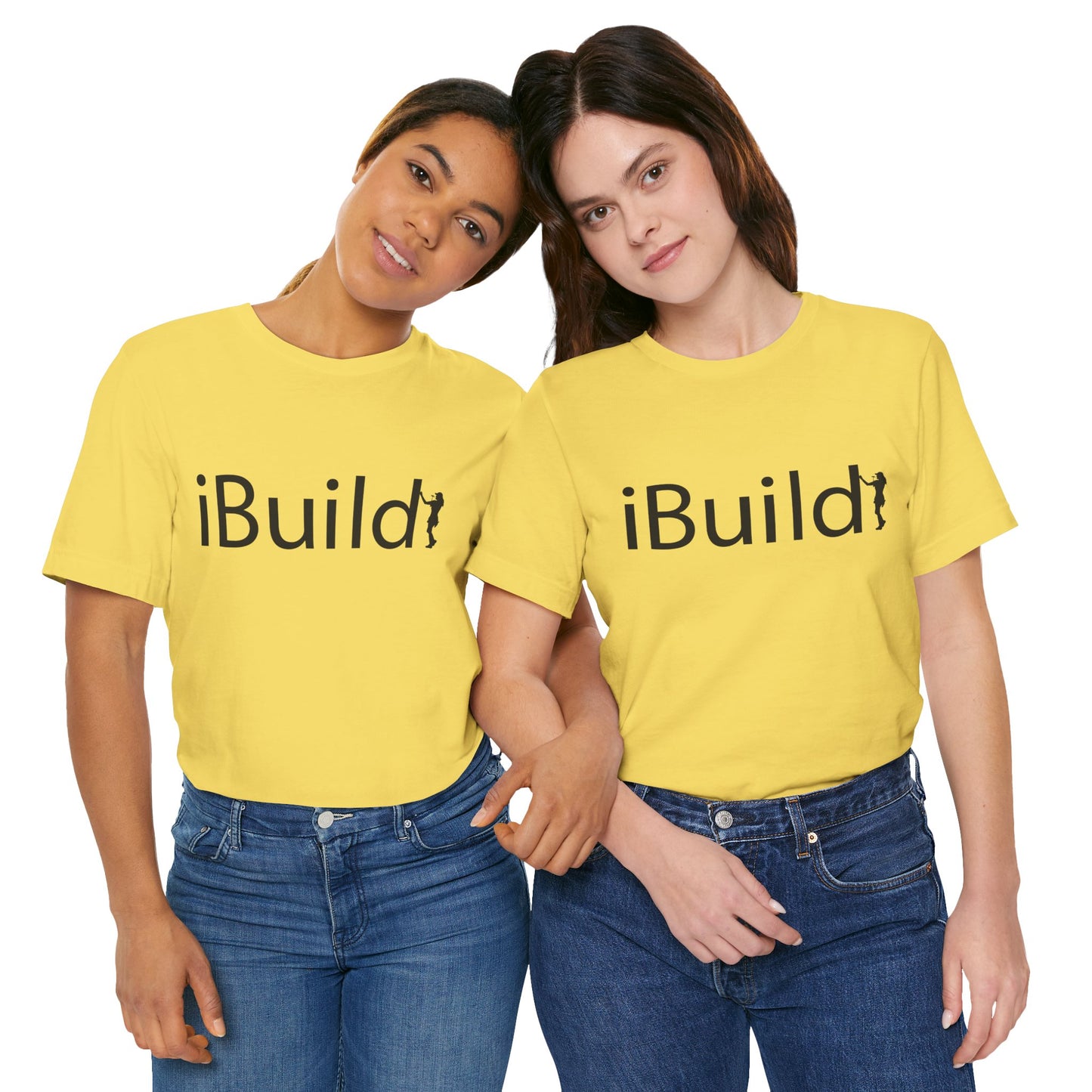 iBuild Short Sleeve Tee (Black Print)