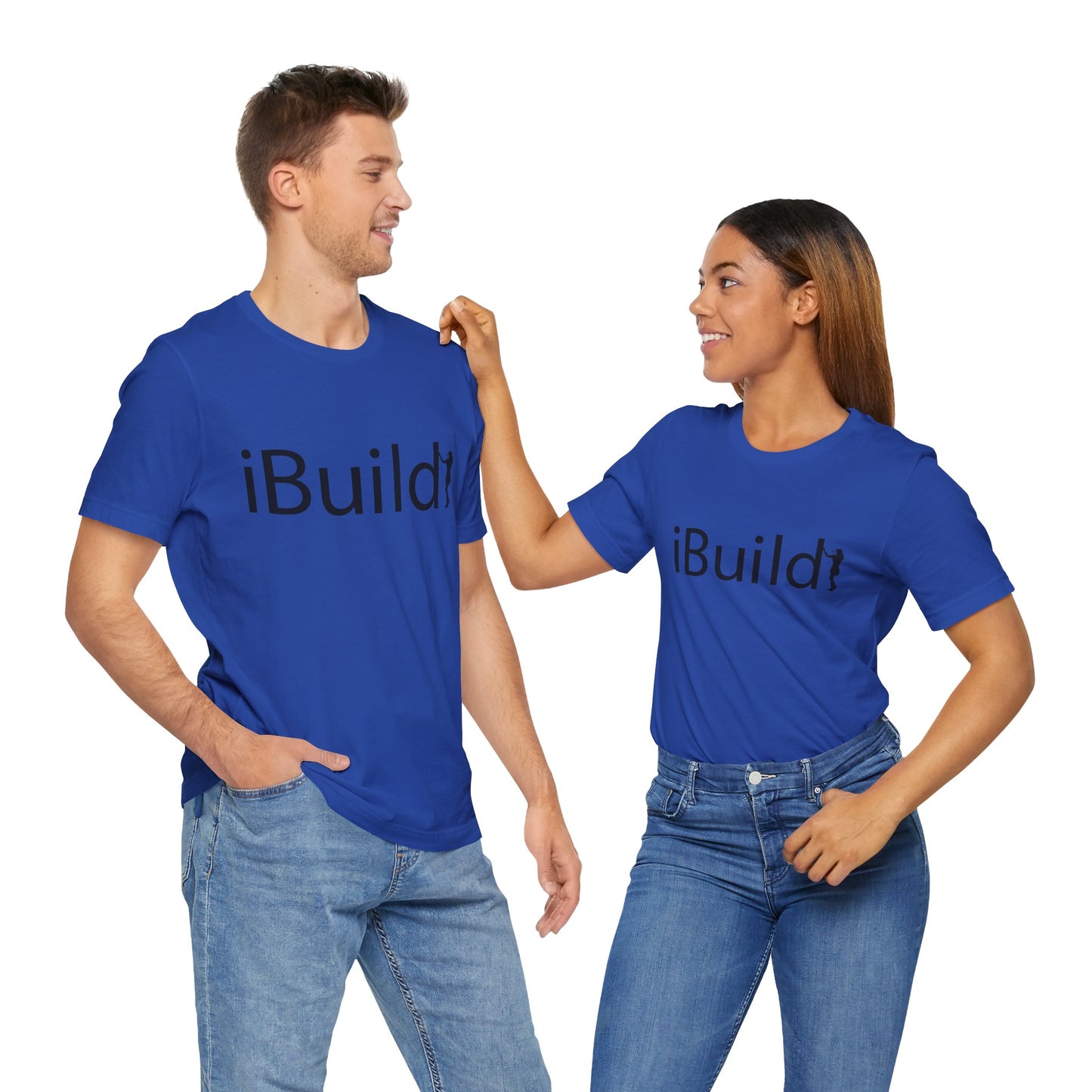 iBuild Short Sleeve Tee (Black Print)