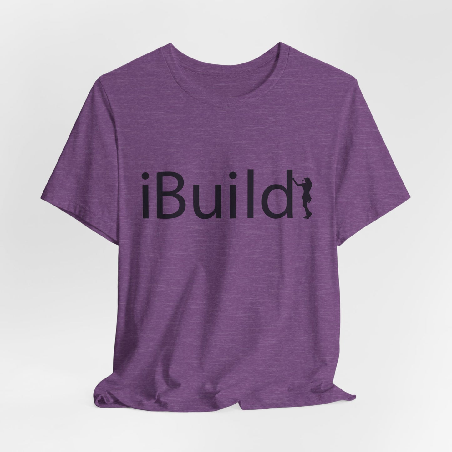 iBuild Short Sleeve Tee (Black Print)
