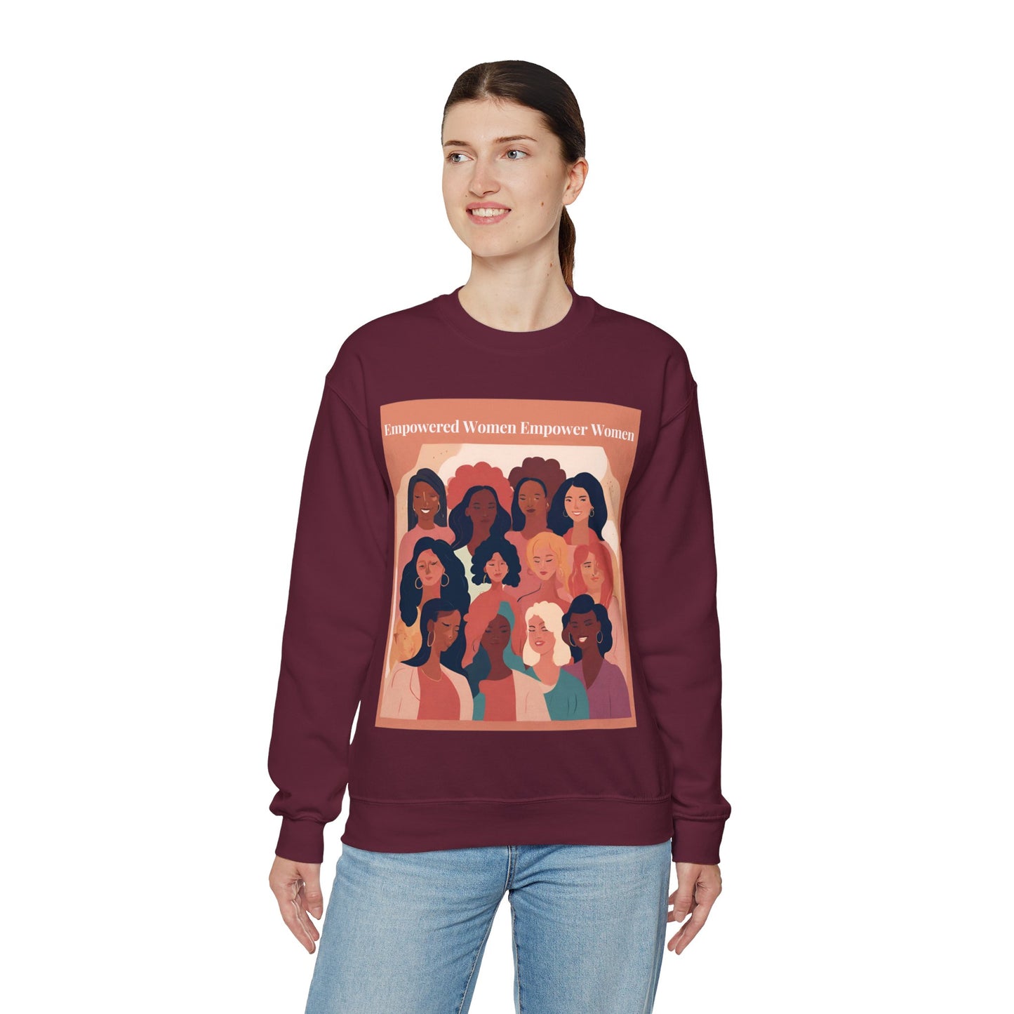 Empowered Women Heavy Blend™ Crewneck Sweatshirt