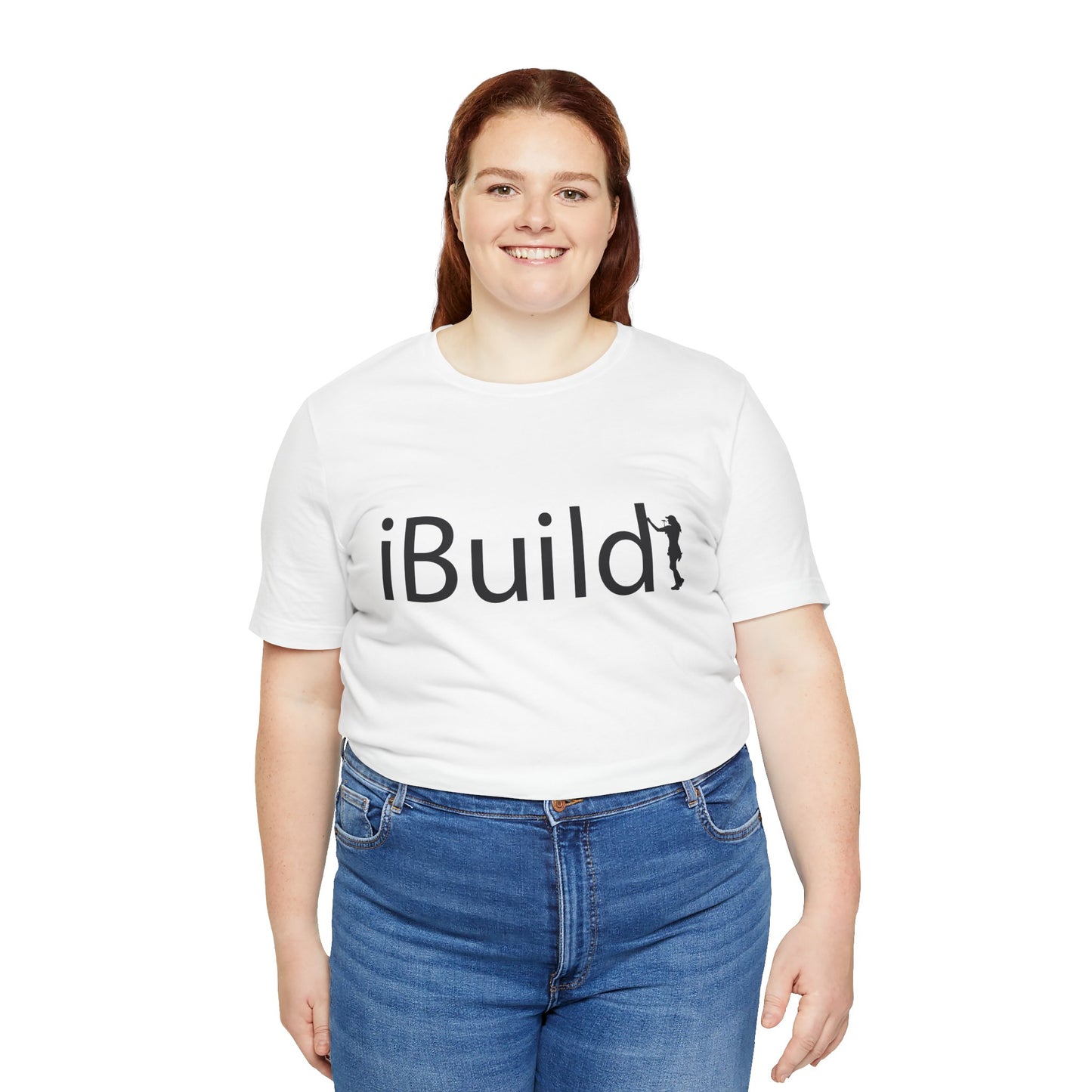 iBuild Short Sleeve Tee (Black Print)