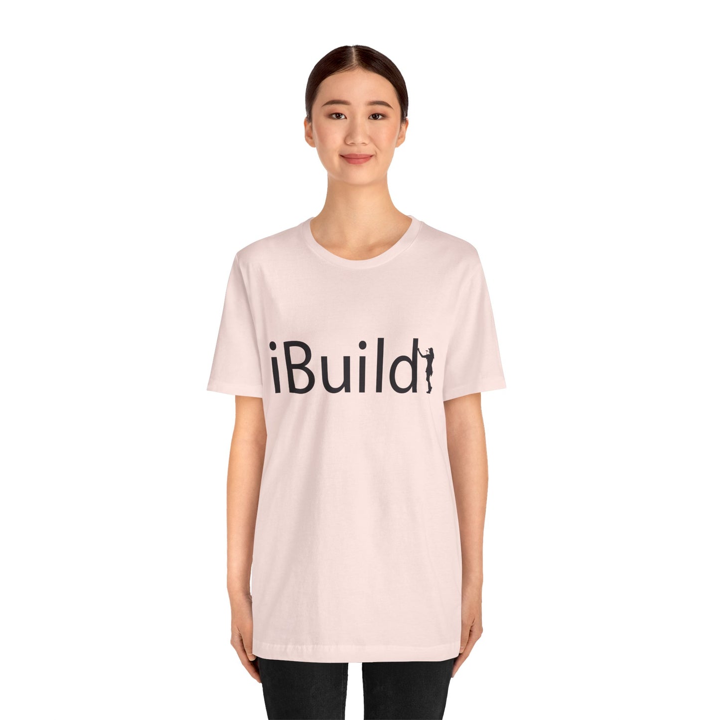 iBuild Short Sleeve Tee (Black Print)