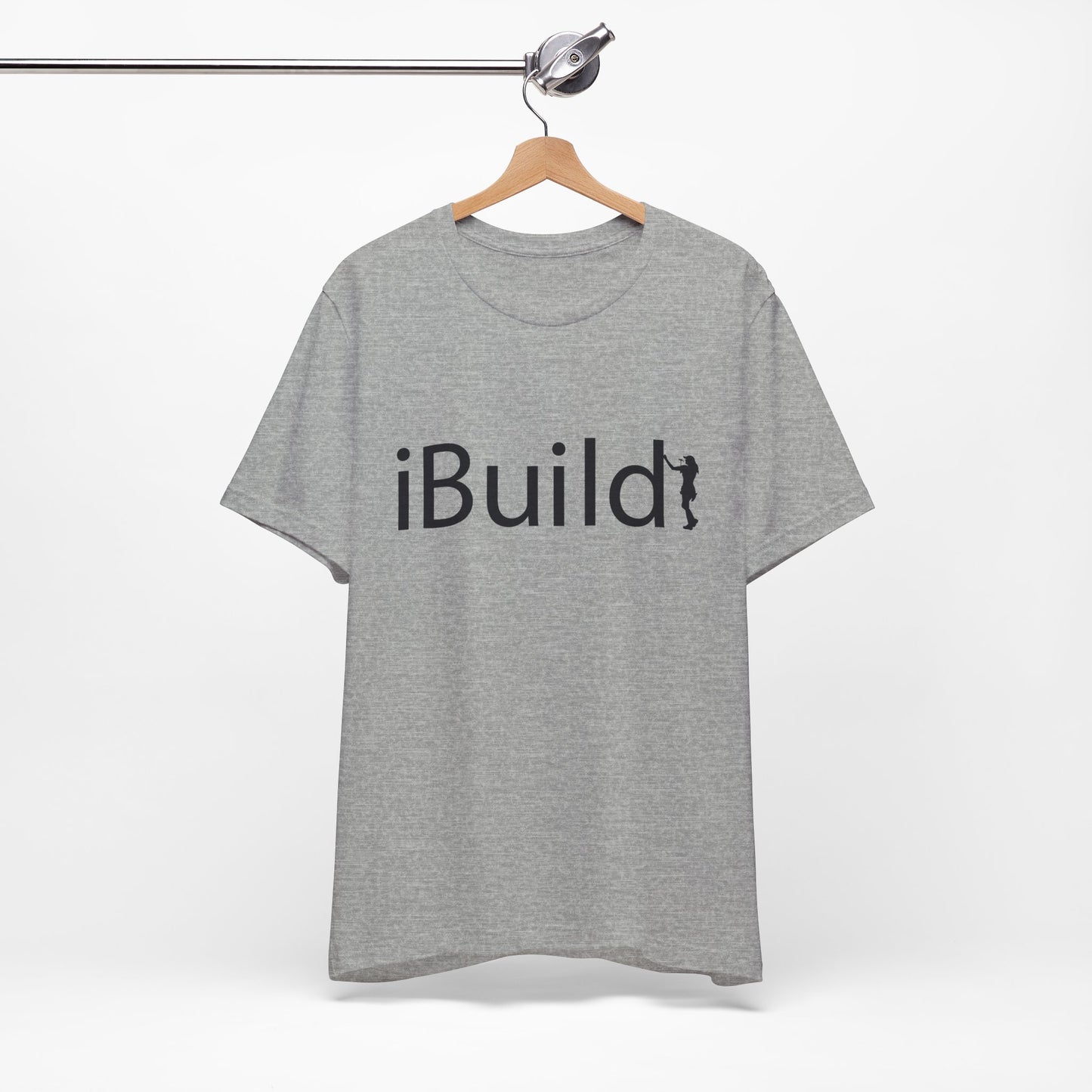 iBuild Short Sleeve Tee (Black Print)