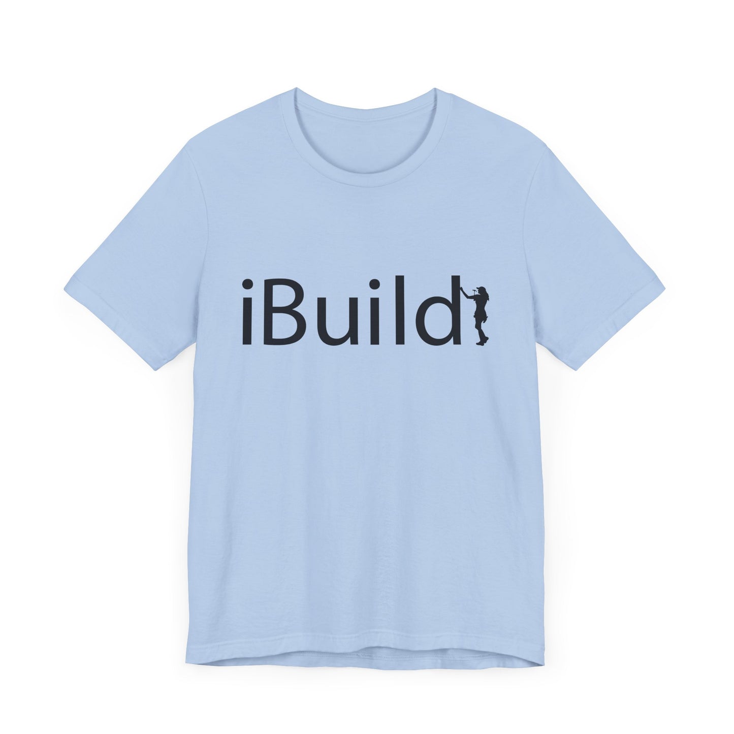 iBuild Short Sleeve Tee (Black Print)