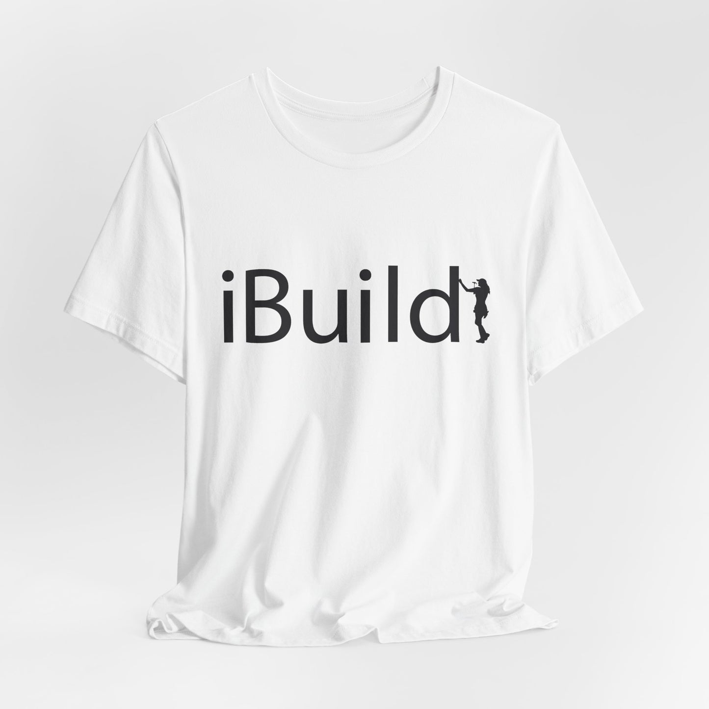 iBuild Short Sleeve Tee (Black Print)