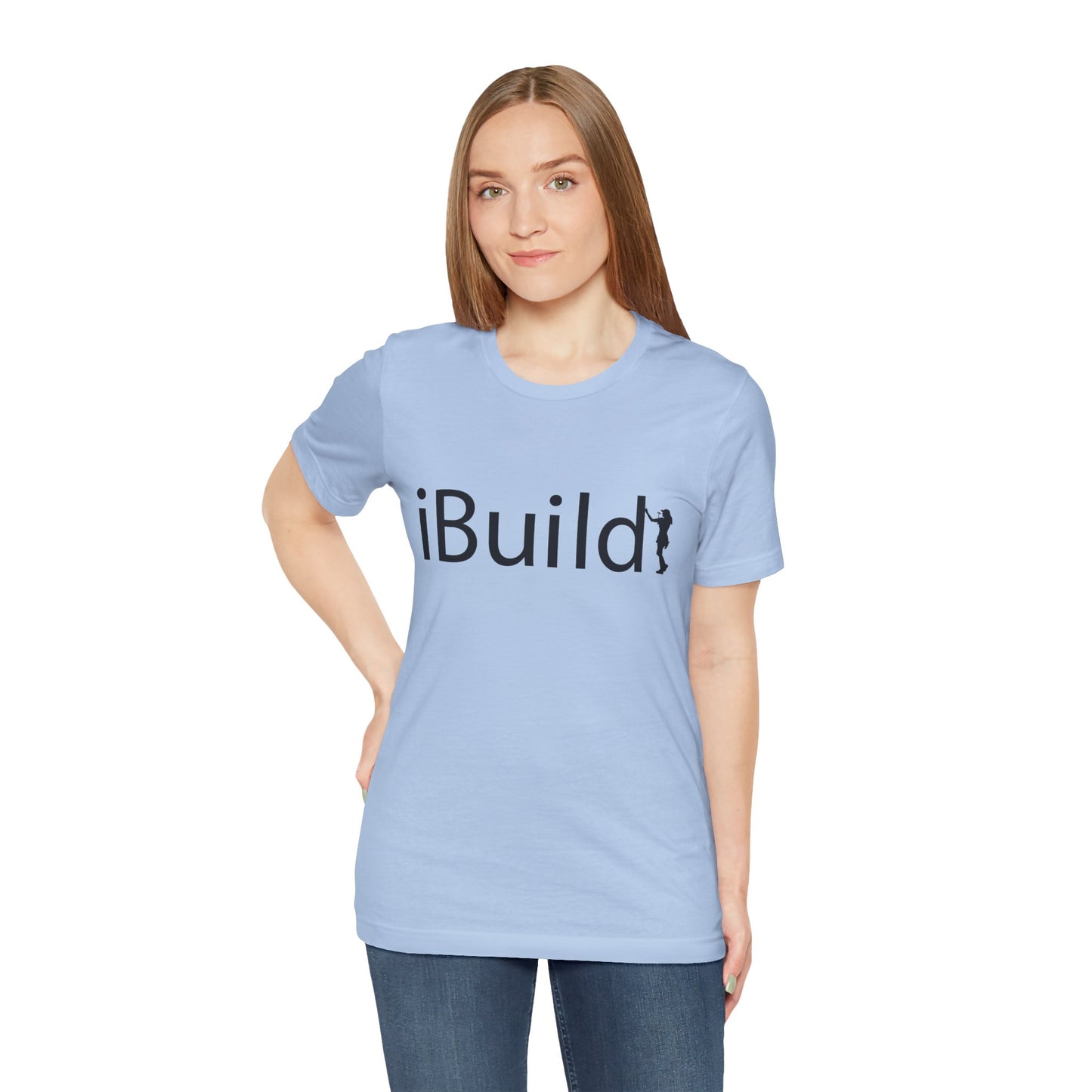 iBuild Short Sleeve Tee (Black Print)
