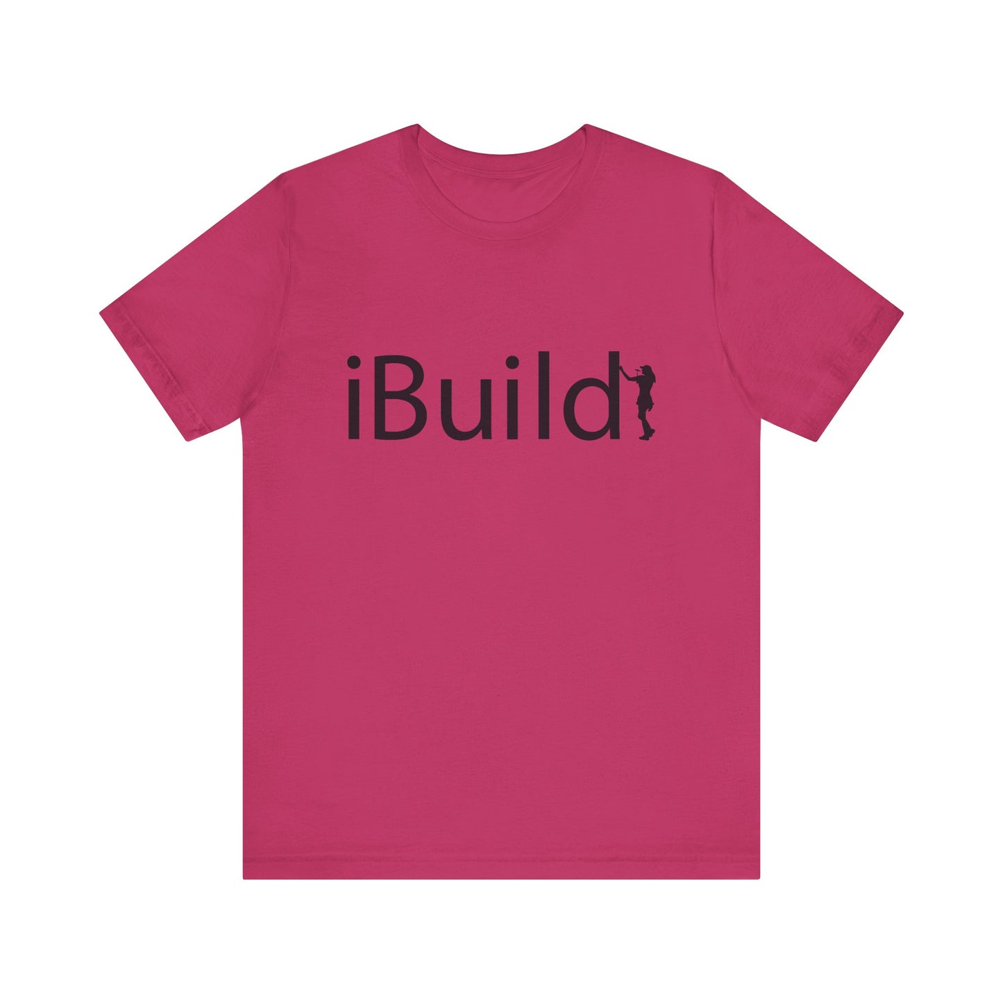 iBuild Short Sleeve Tee (Black Print)