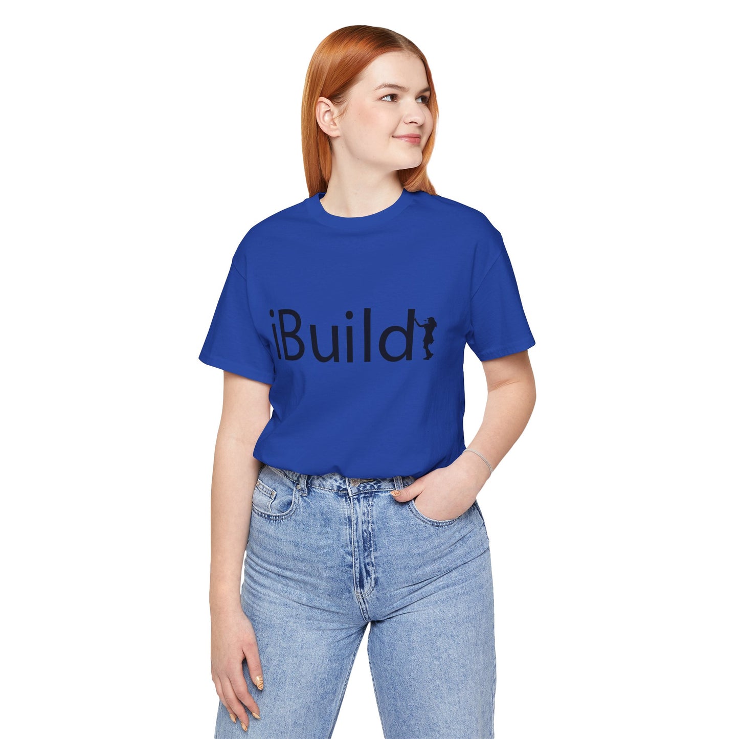 iBuild Short Sleeve Tee (Black Print)