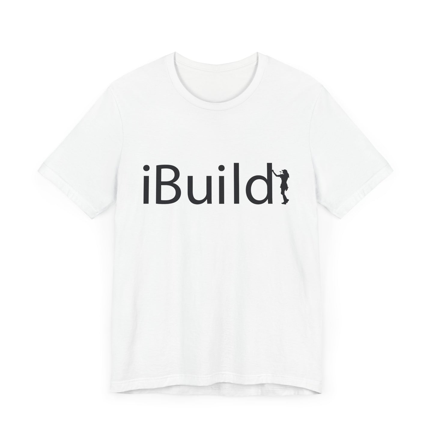 iBuild Short Sleeve Tee (Black Print)