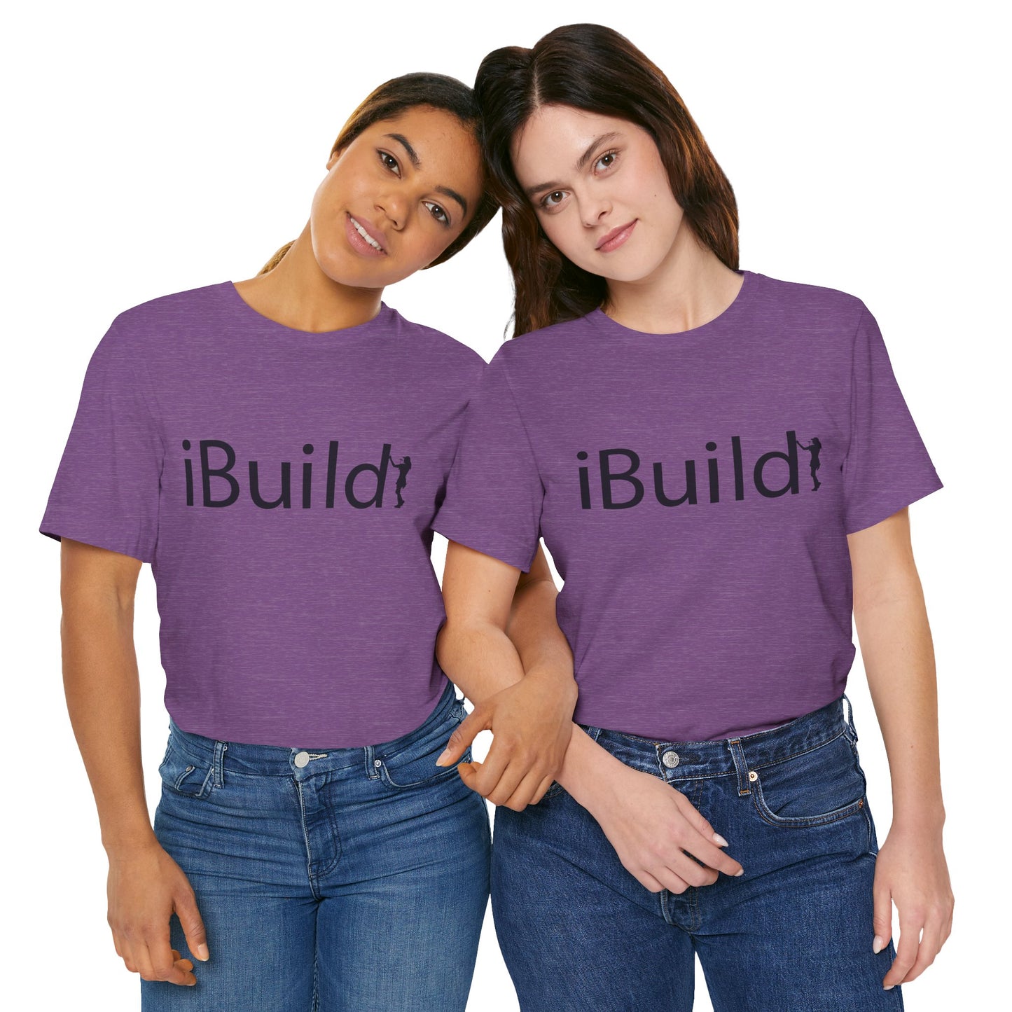iBuild Short Sleeve Tee (Black Print)