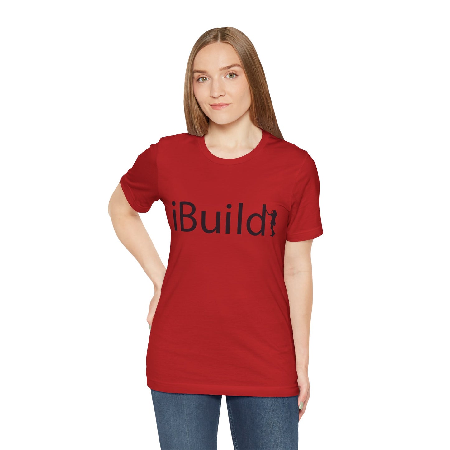 iBuild Short Sleeve Tee (Black Print)