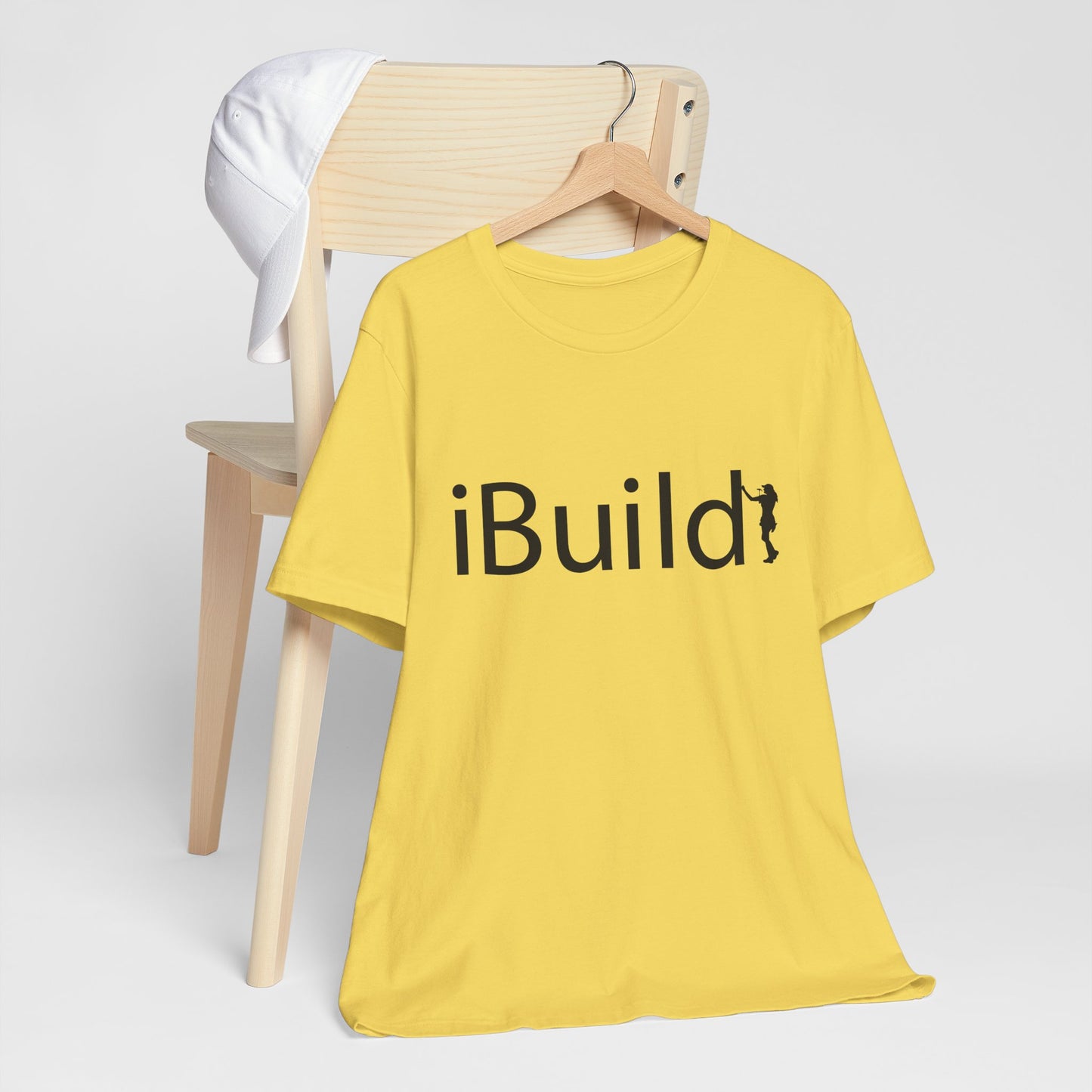 iBuild Short Sleeve Tee (Black Print)
