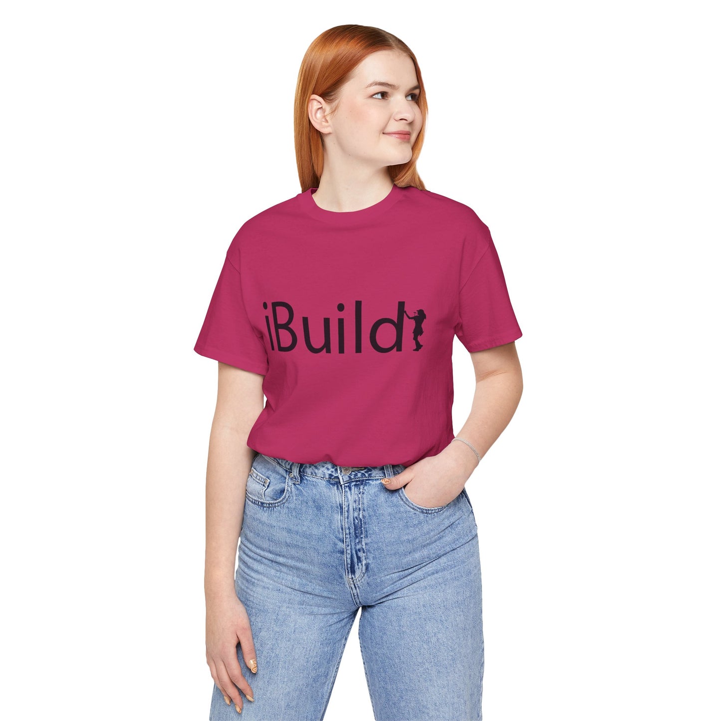 iBuild Short Sleeve Tee (Black Print)
