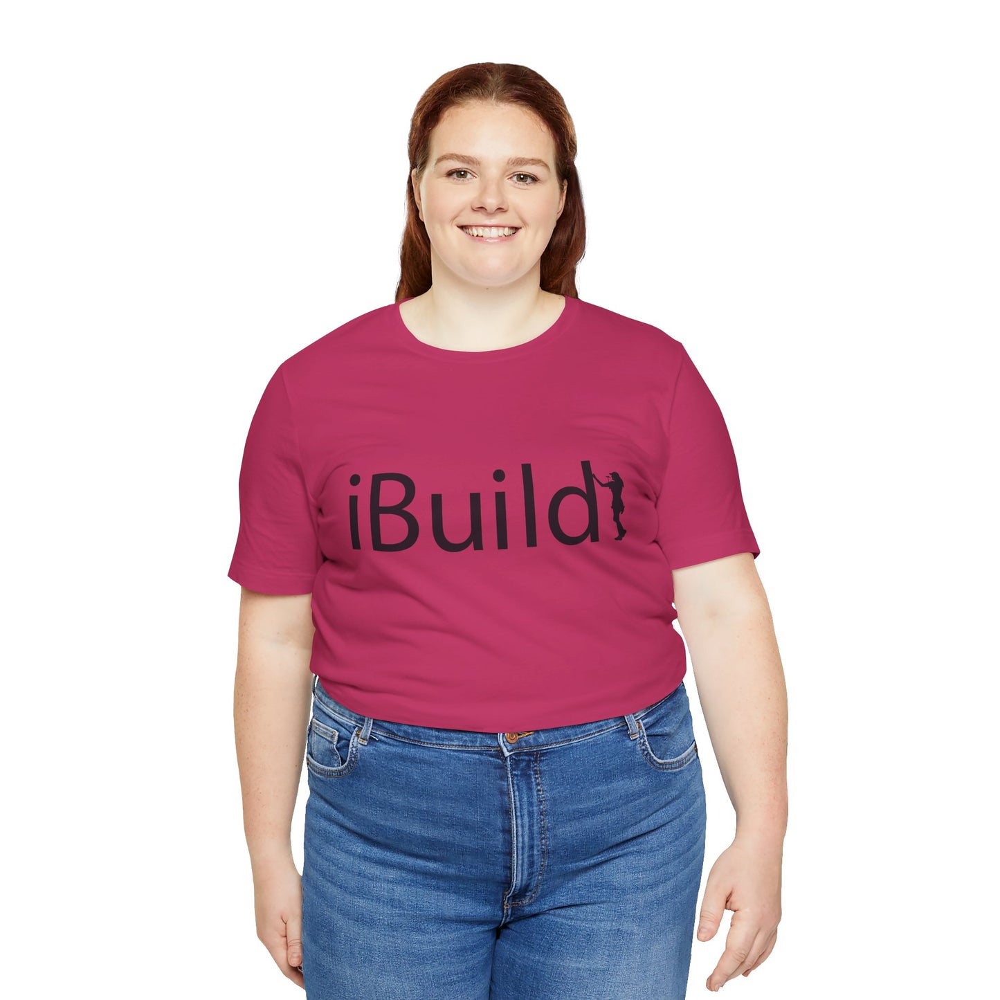 iBuild Short Sleeve Tee (Black Print)