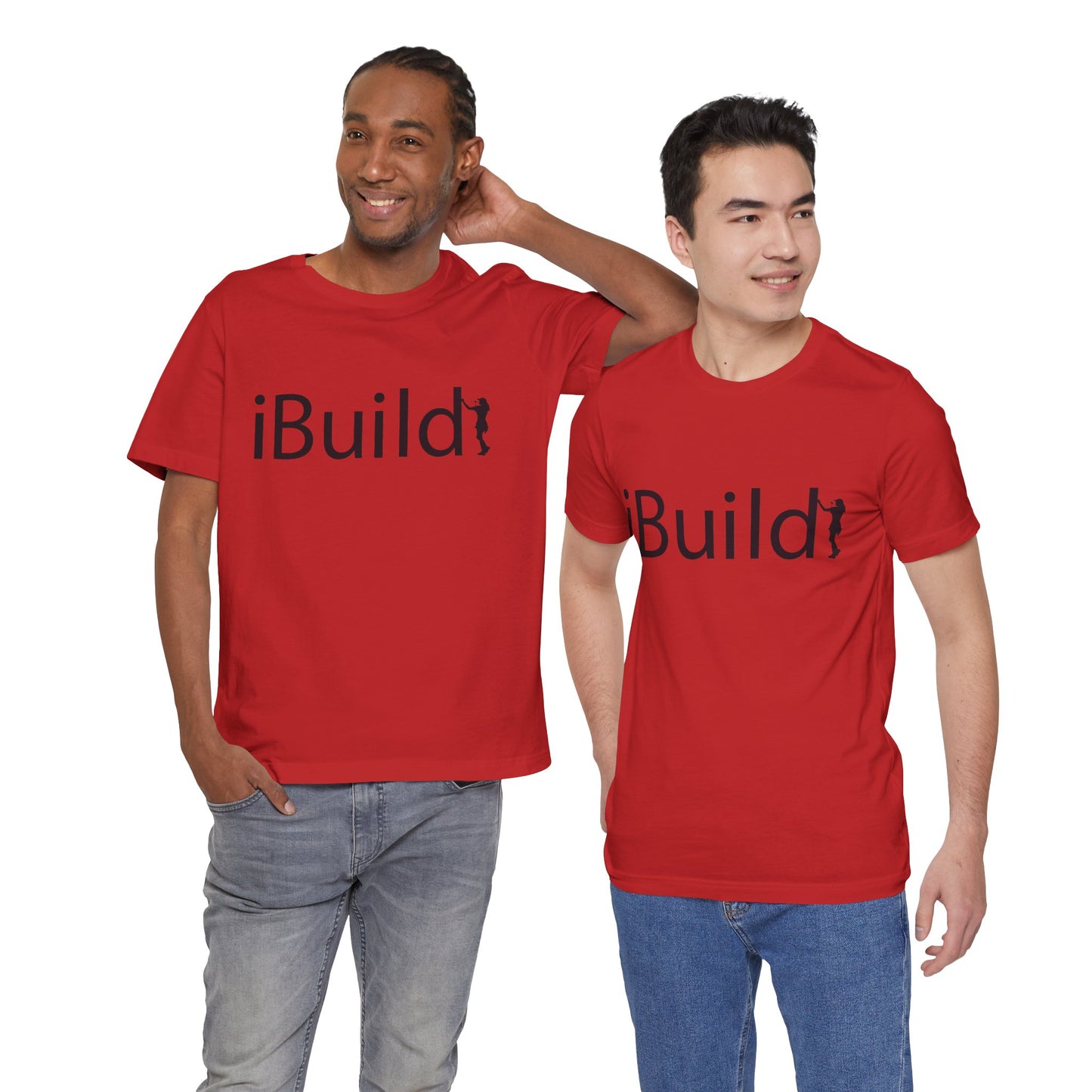 iBuild Short Sleeve Tee (Black Print)