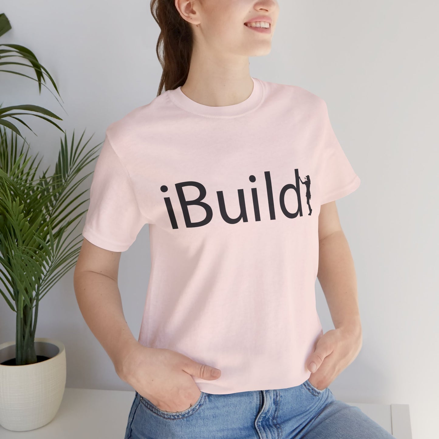 iBuild Short Sleeve Tee (Black Print)