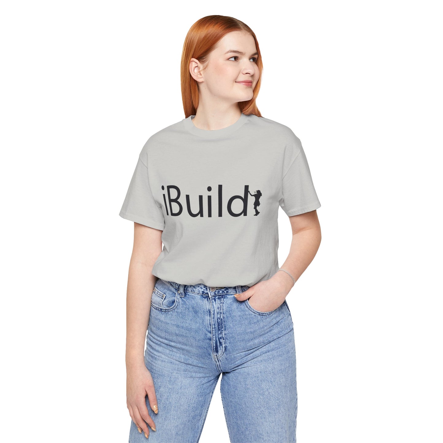 iBuild Short Sleeve Tee (Black Print)