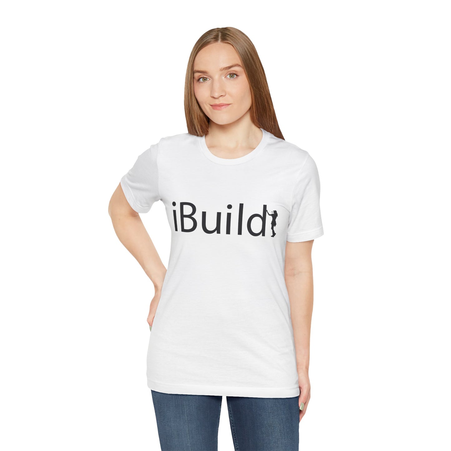iBuild Short Sleeve Tee (Black Print)