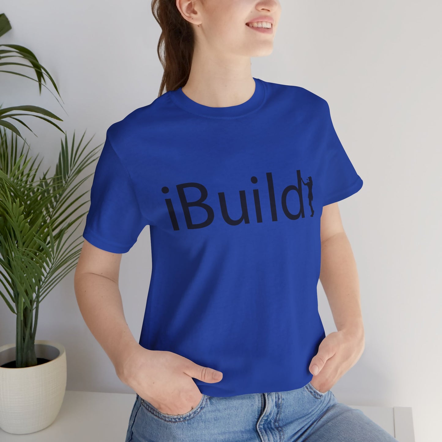 iBuild Short Sleeve Tee (Black Print)