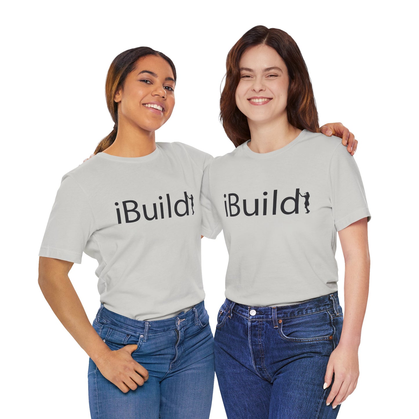 iBuild Short Sleeve Tee (Black Print)