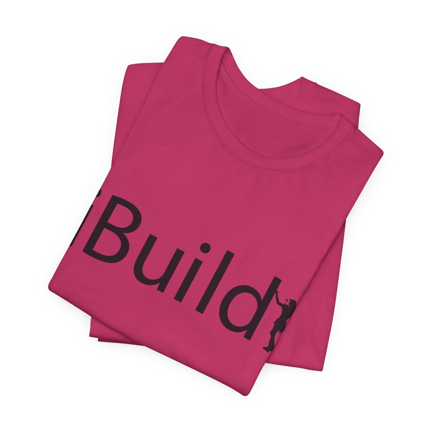iBuild Short Sleeve Tee (Black Print)