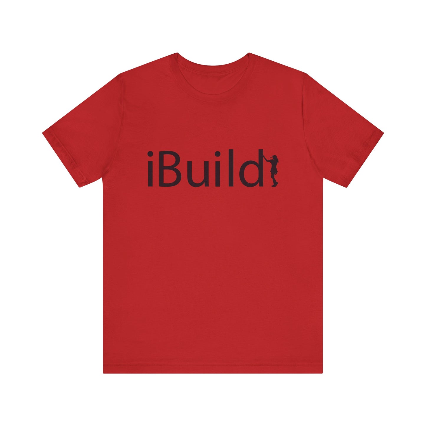 iBuild Short Sleeve Tee (Black Print)
