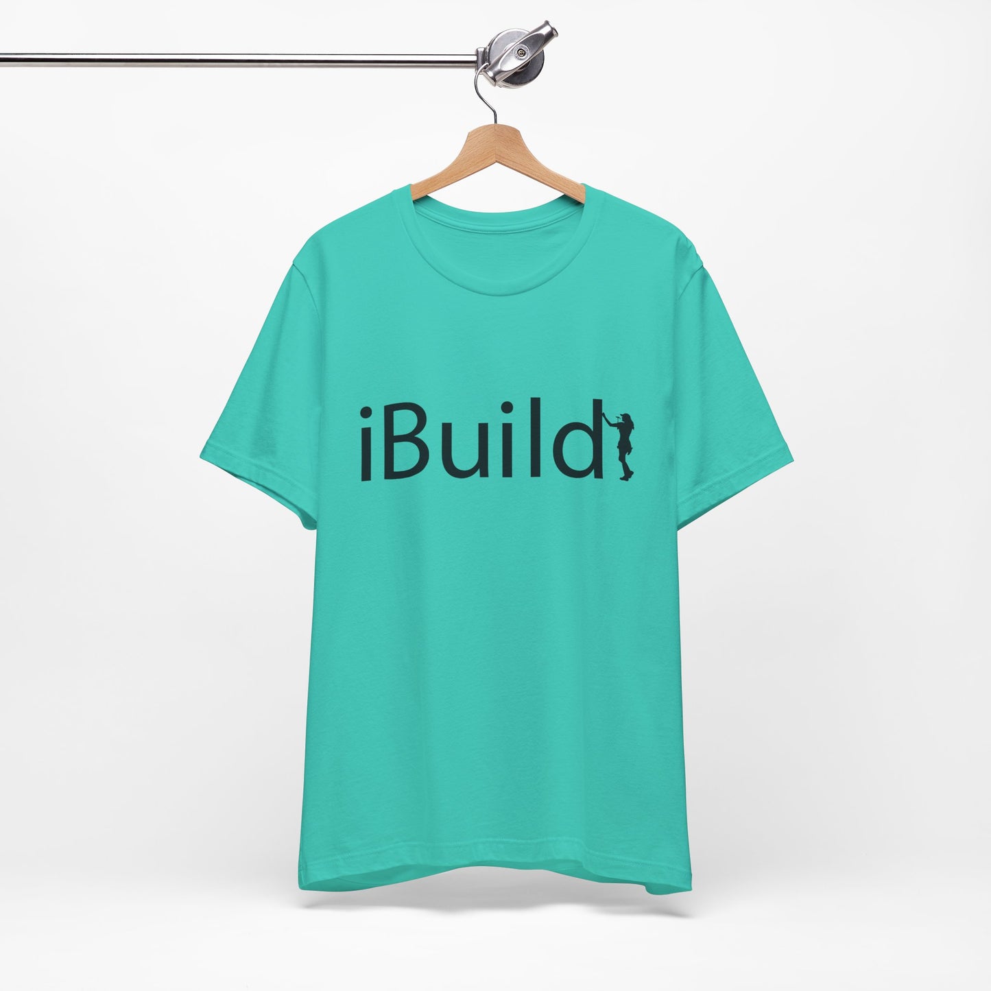 iBuild Short Sleeve Tee (Black Print)