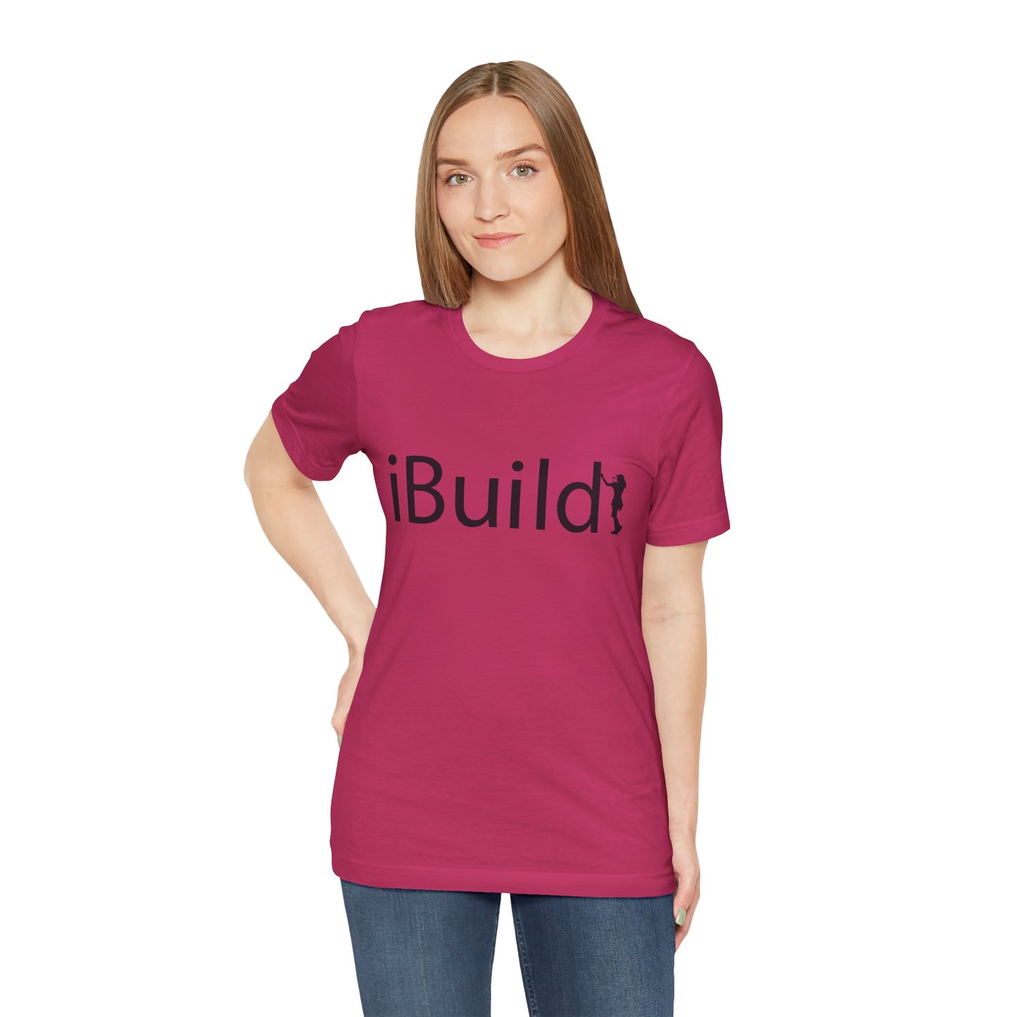 iBuild Short Sleeve Tee (Black Print)
