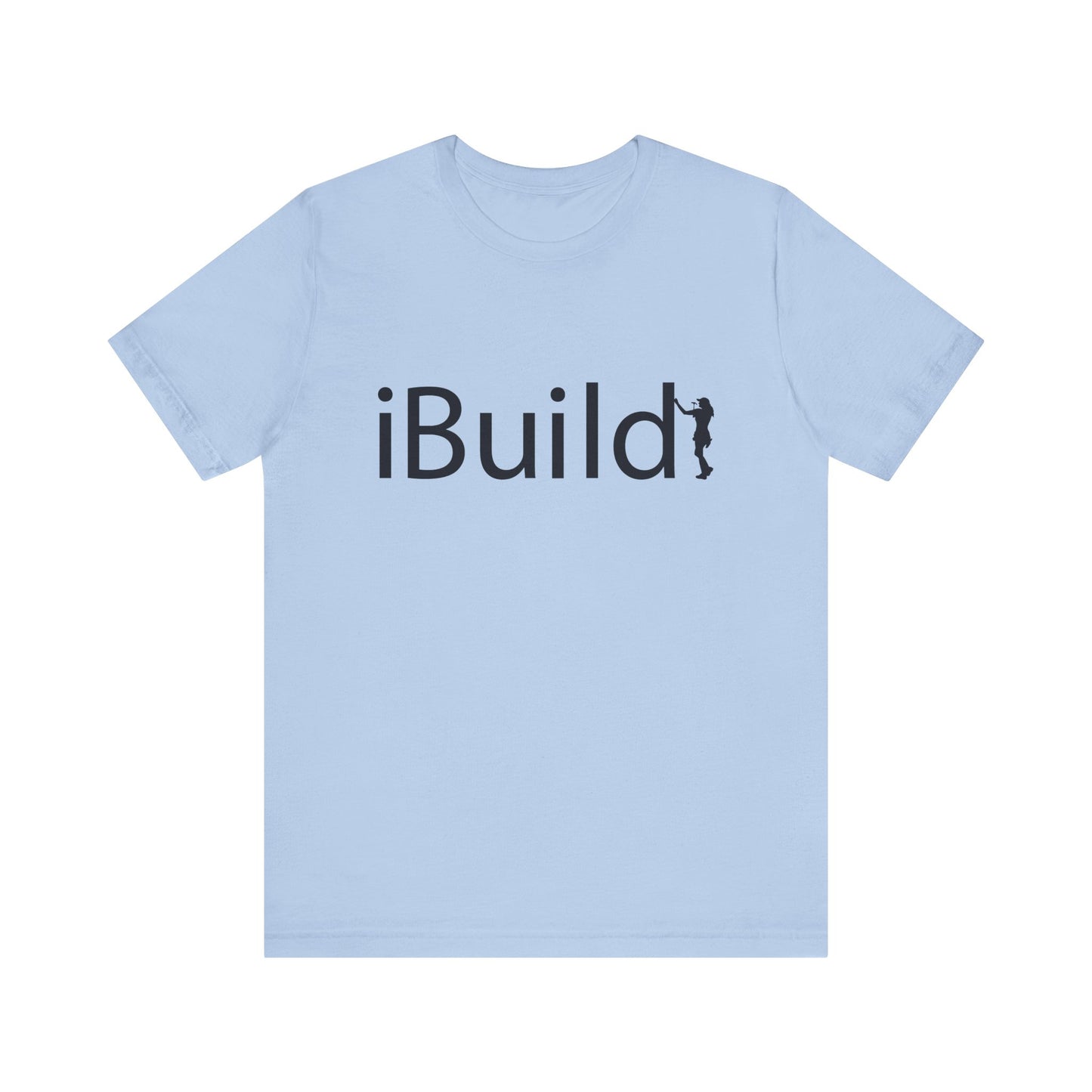 iBuild Short Sleeve Tee (Black Print)