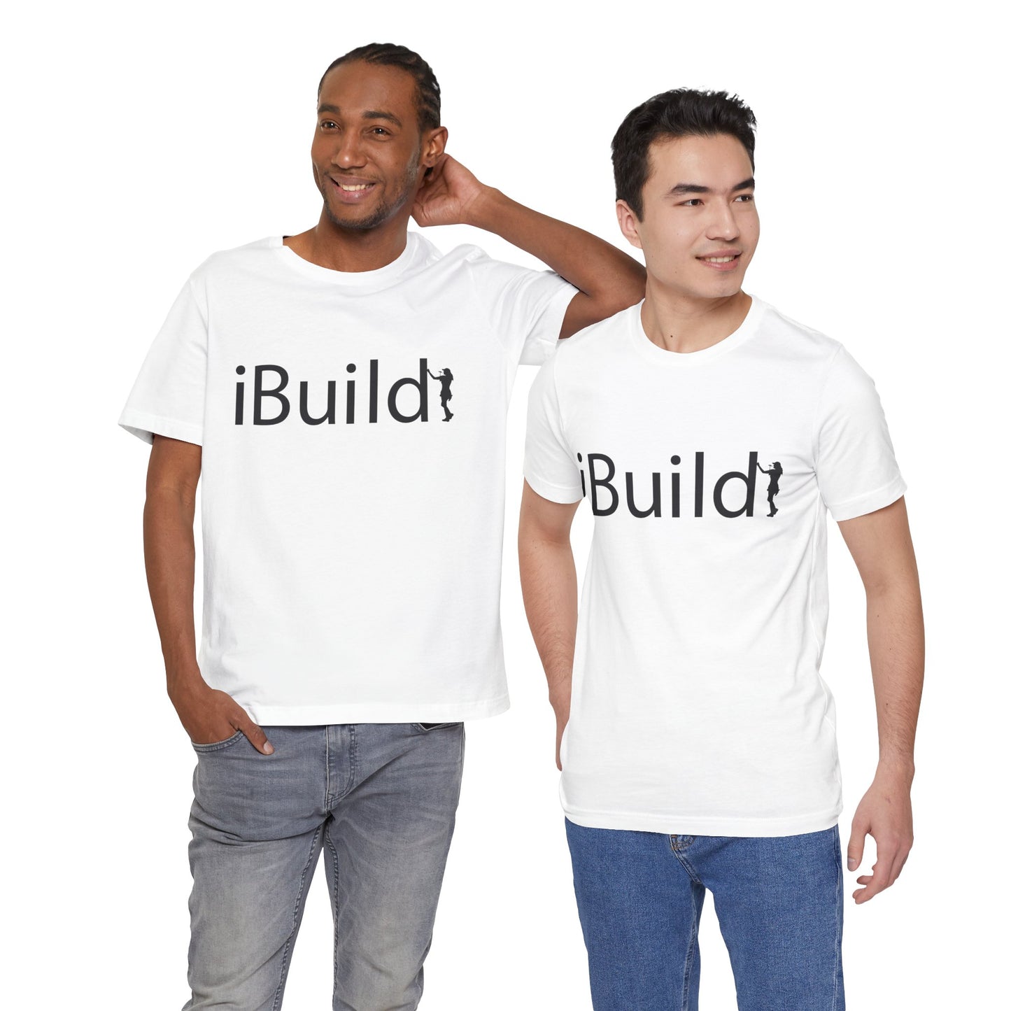 iBuild Short Sleeve Tee (Black Print)