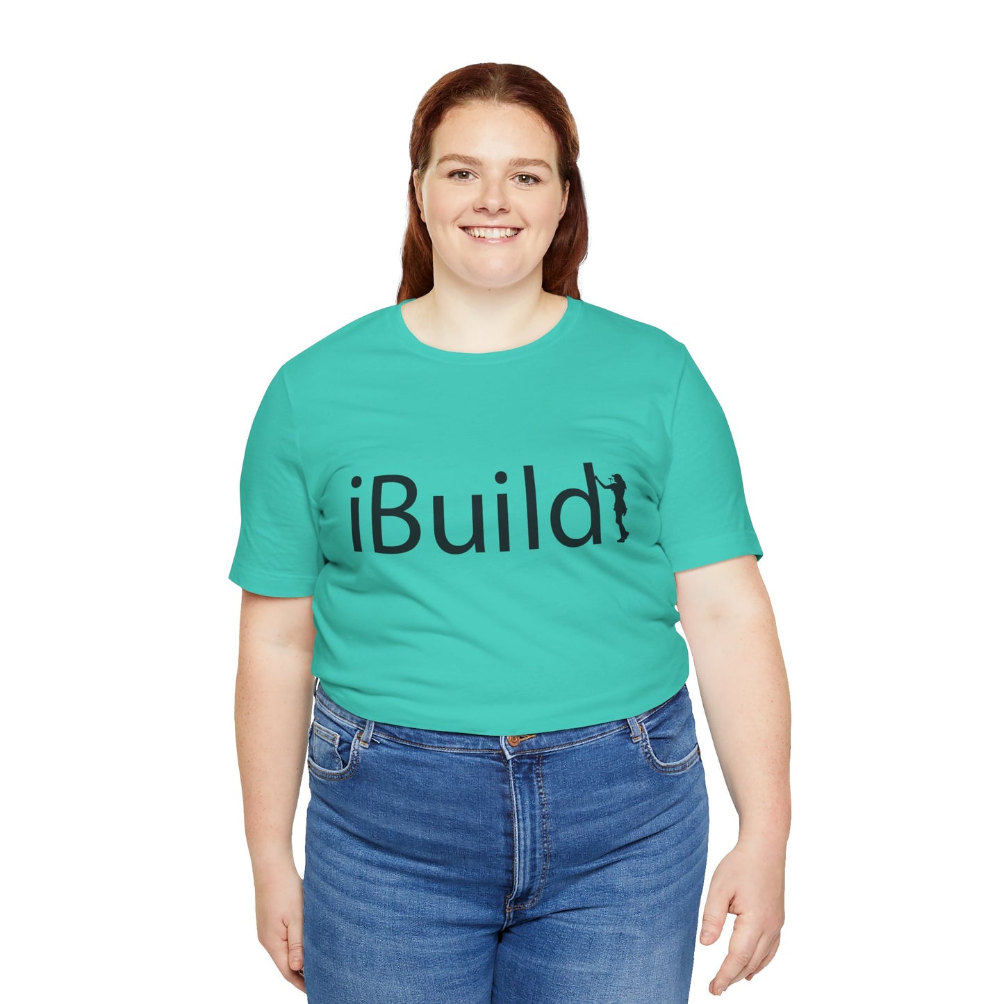 iBuild Short Sleeve Tee (Black Print)