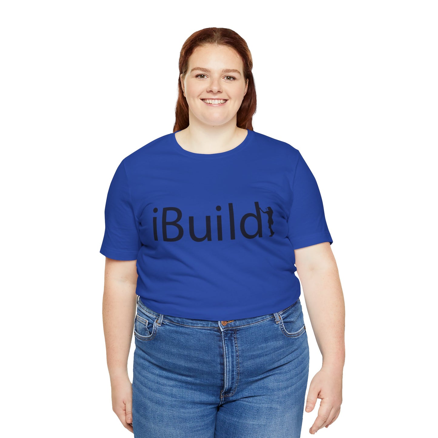 iBuild Short Sleeve Tee (Black Print)