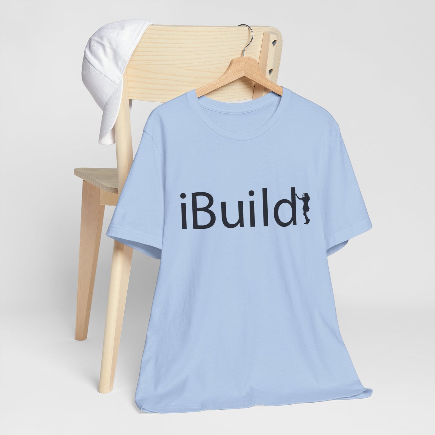 iBuild Short Sleeve Tee (Black Print)