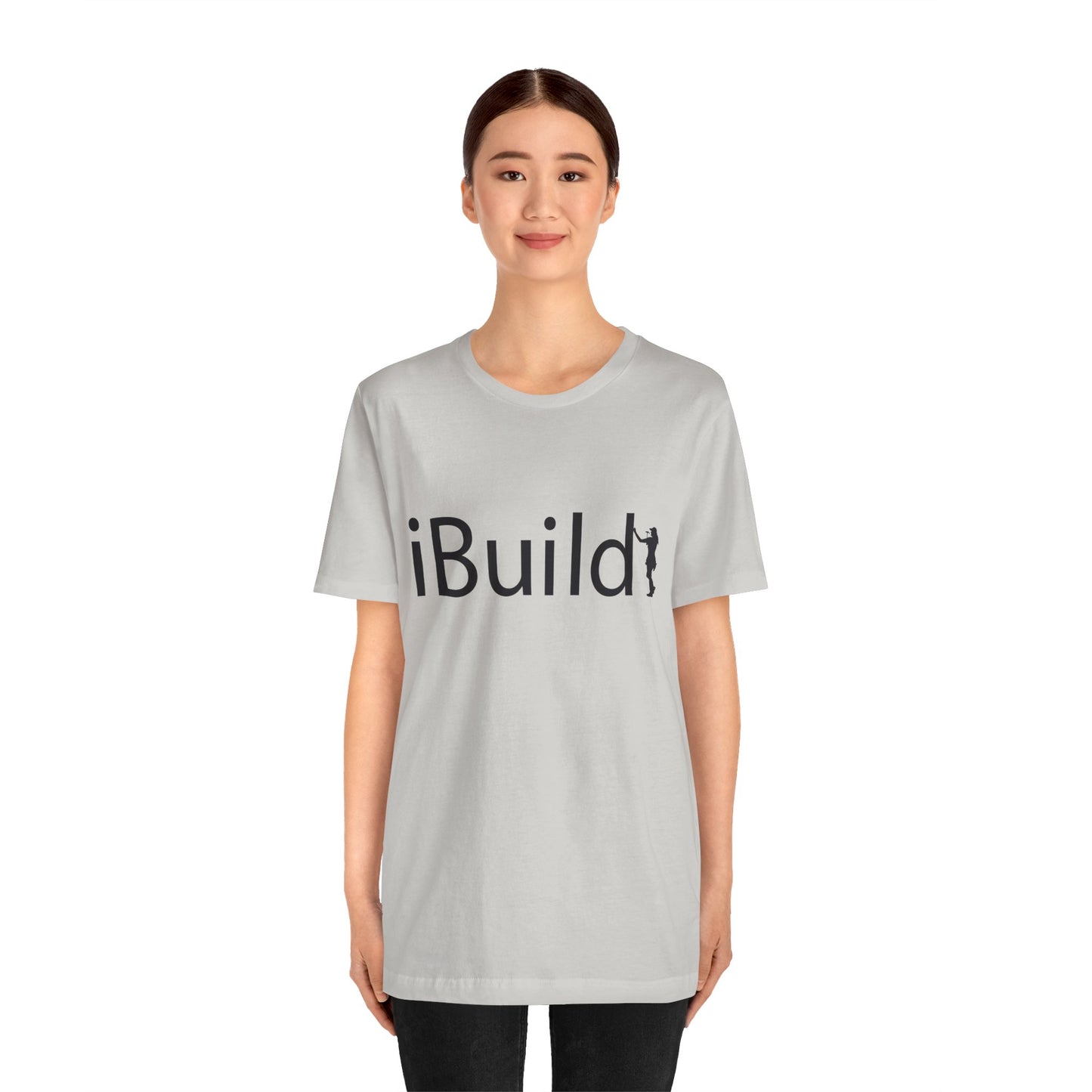 iBuild Short Sleeve Tee (Black Print)