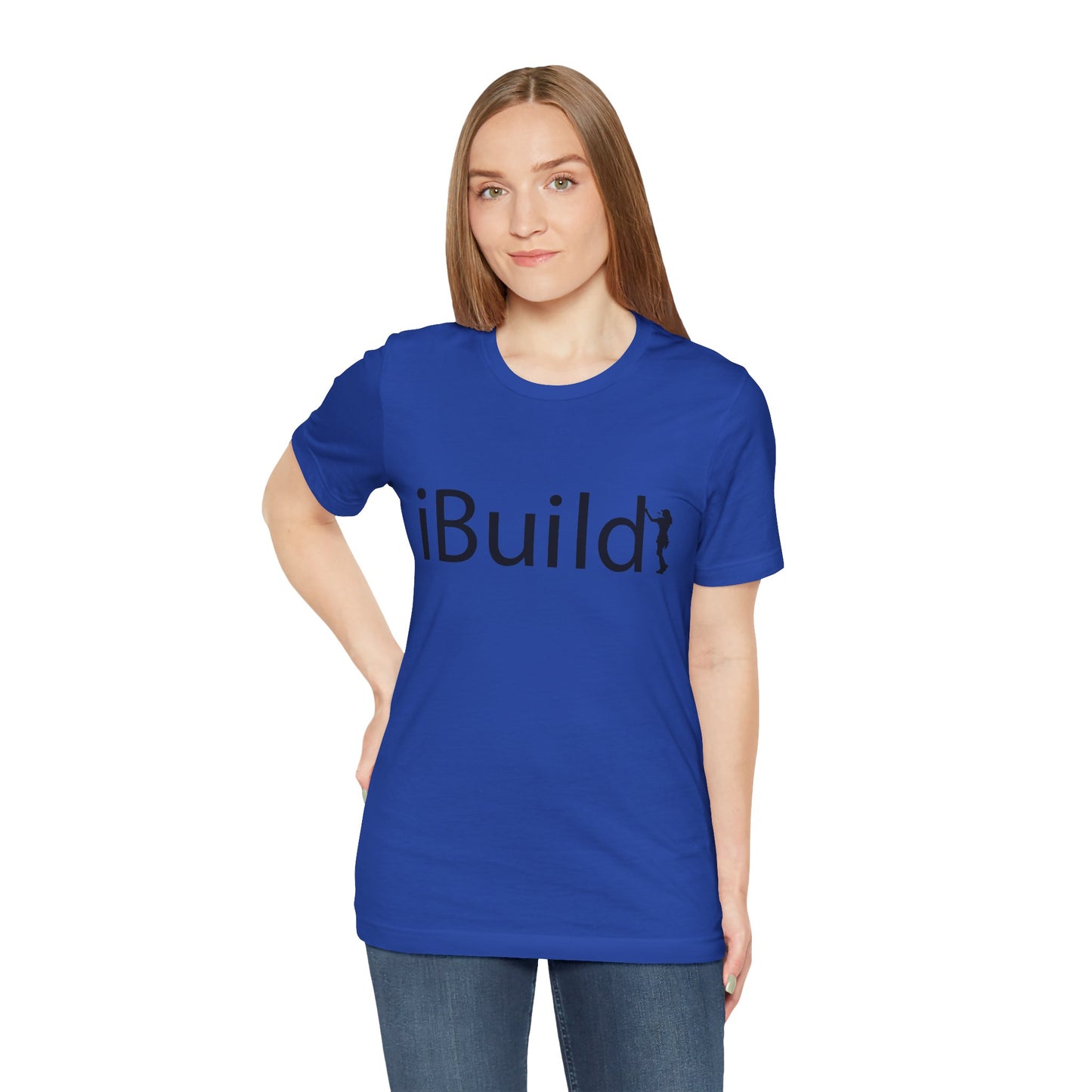 iBuild Short Sleeve Tee (Black Print)