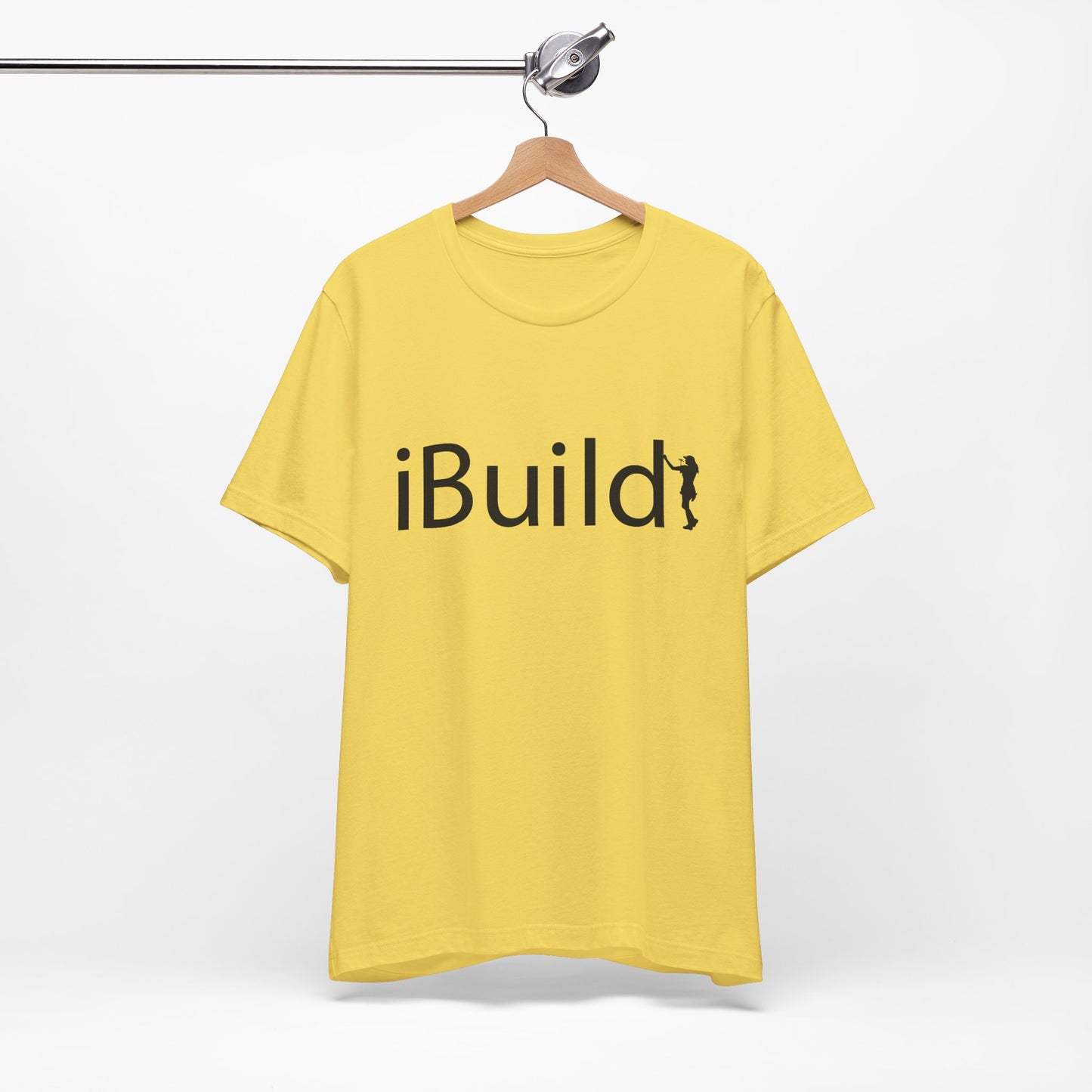 iBuild Short Sleeve Tee (Black Print)