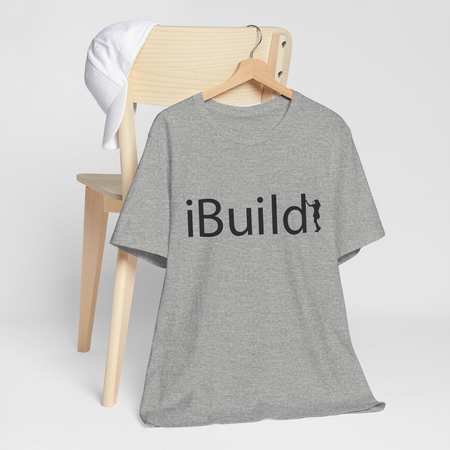 iBuild Short Sleeve Tee (Black Print)