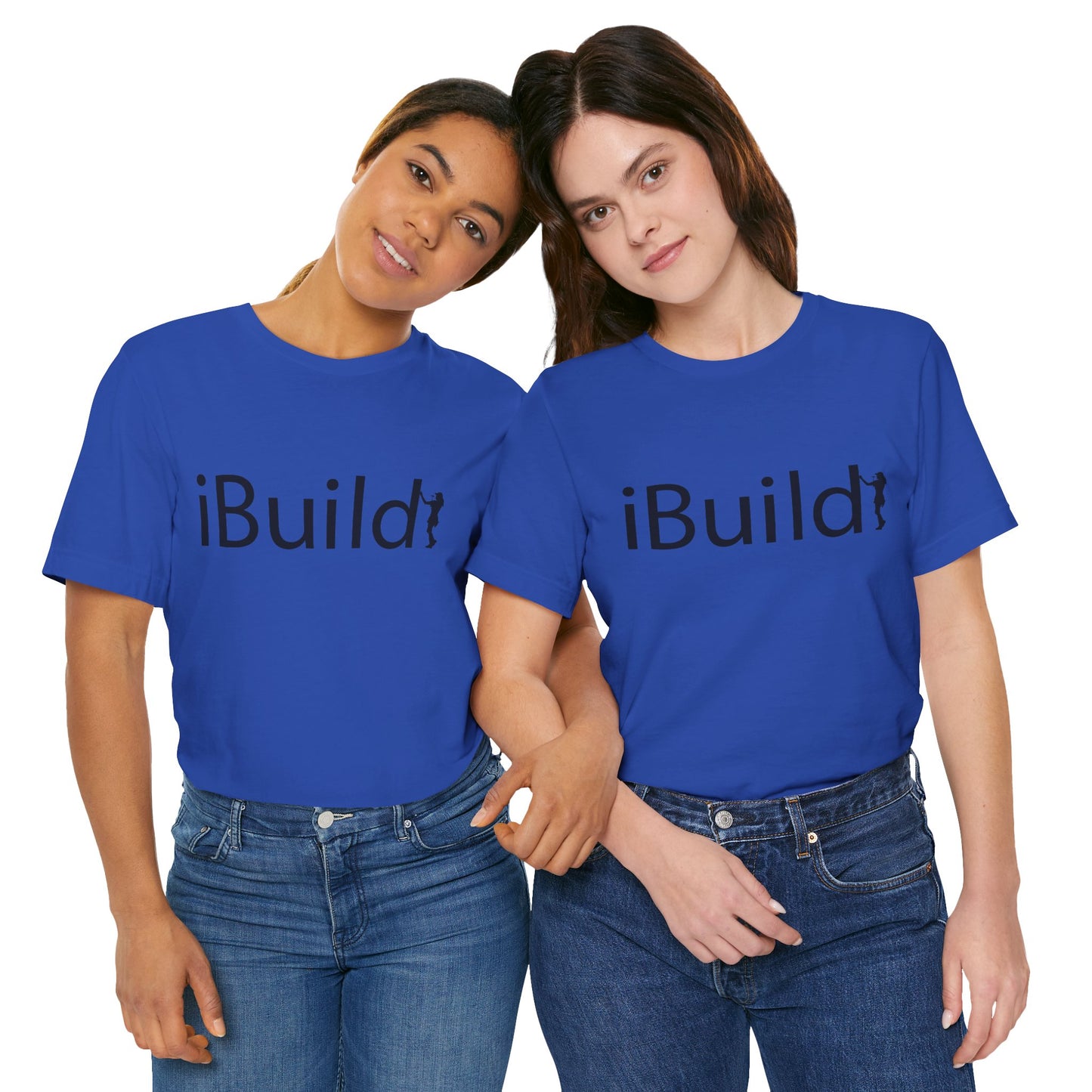 iBuild Short Sleeve Tee (Black Print)
