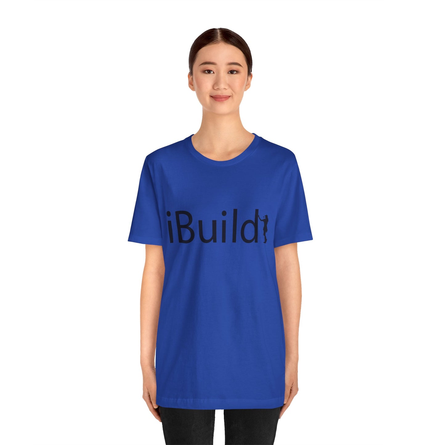 iBuild Short Sleeve Tee (Black Print)