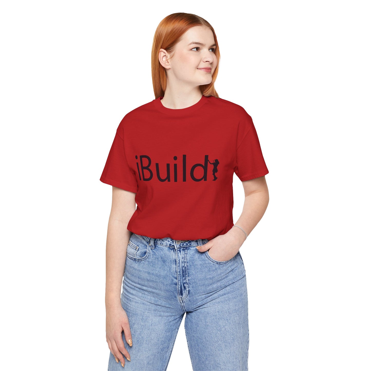 iBuild Short Sleeve Tee (Black Print)