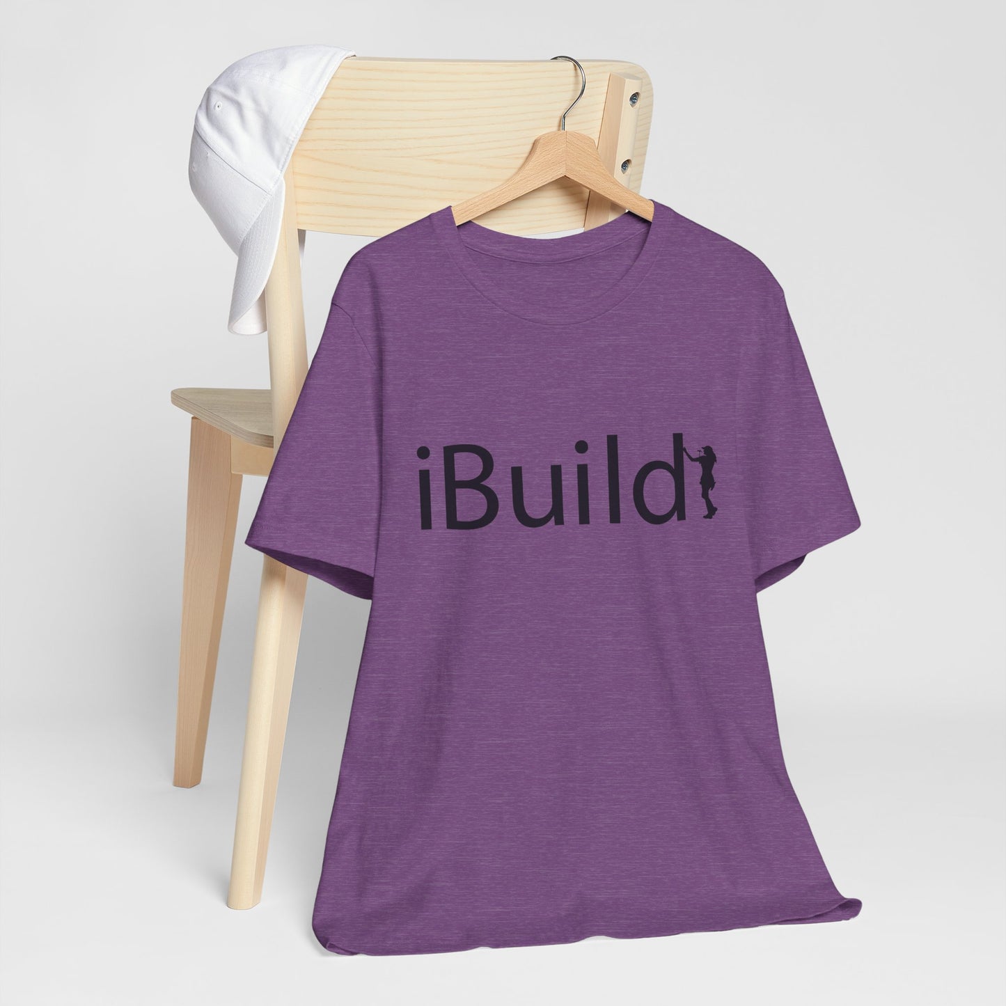 iBuild Short Sleeve Tee (Black Print)