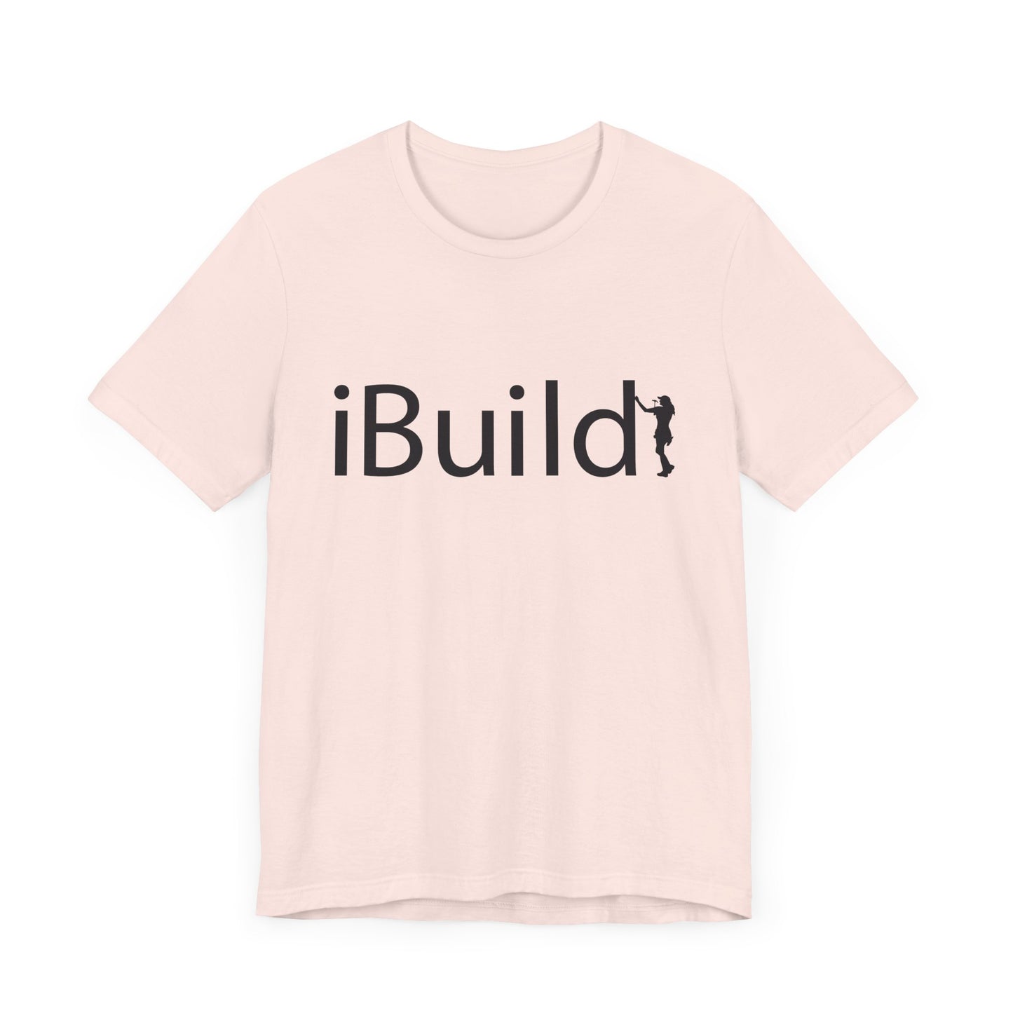 iBuild Short Sleeve Tee (Black Print)